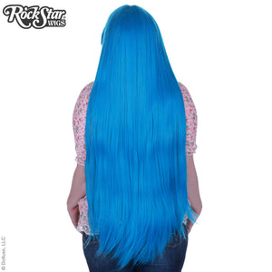 Cosplay Wigs USA™ <br> Straight 100cm/40" - Miku Blue- 00354
