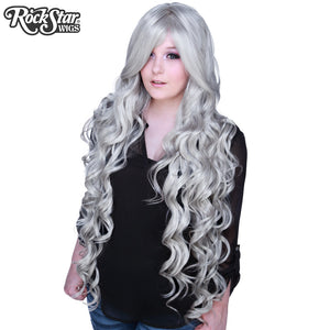 Cosplay Wigs USA™ <br> Curly 90cm/36" - Silver -00333
