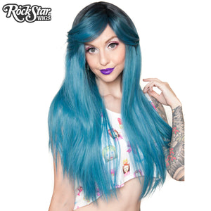 RockStar Wigs®  Bella Dark Root™ Collection - Turquoise -00822