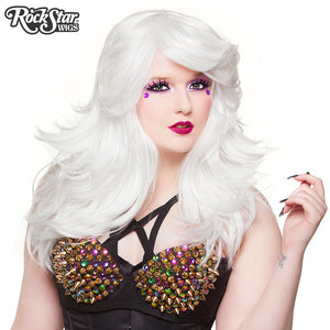 RockStar Wigs® <br> Hologram 22" - White - 00649