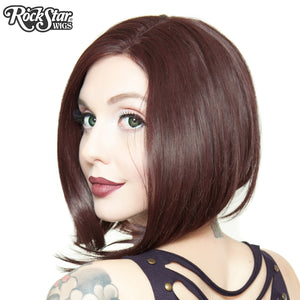 Lace Front Long Sleek Bob - Black Rose - 00761