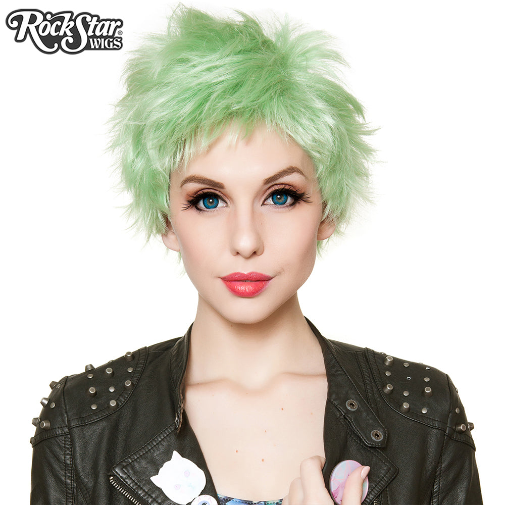 RockStar Wigs® Sassi Short - Mint Green -00813