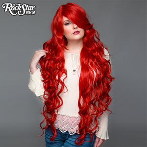 Cosplay Wigs USA™ <br> Curly 90cm/36" - True Red -00335