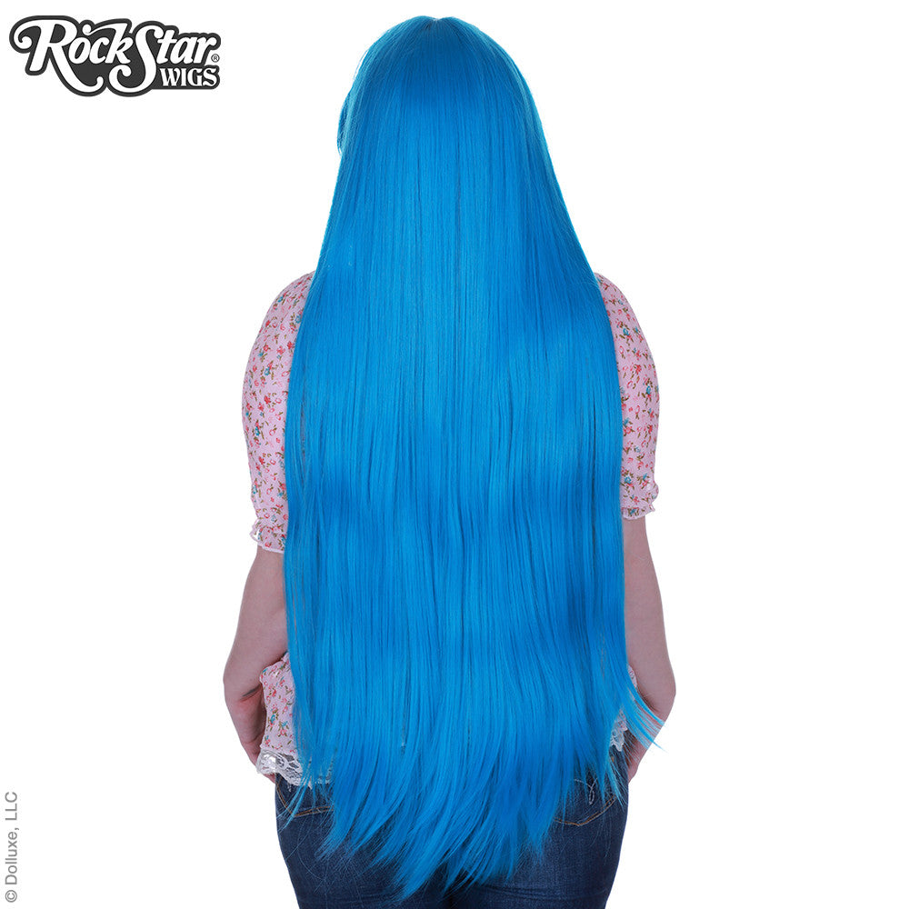 Blue wig 100cm cheap