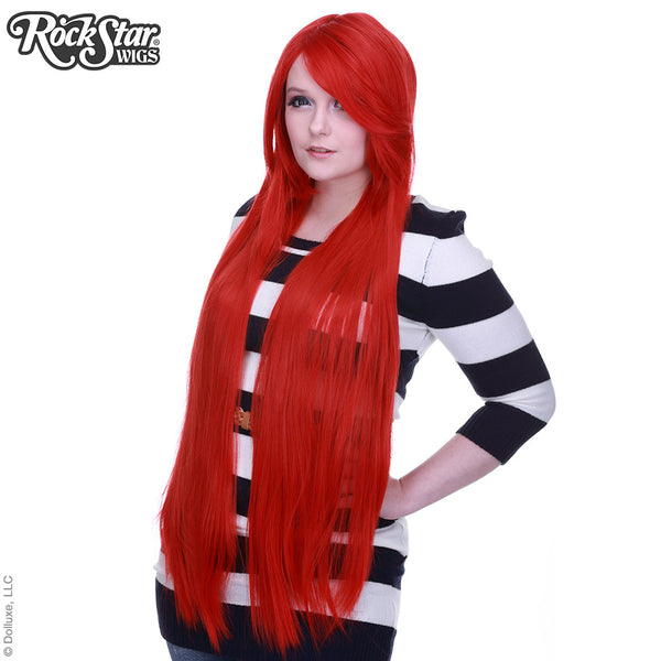 Cosplay Wigs USA™ <br> Straight 100cm/40" - True Red -00361