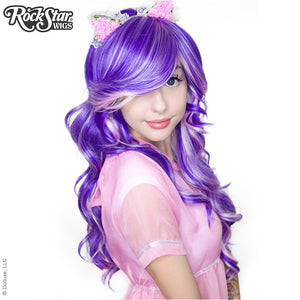Gothic Lolita Wigs® <br> Duplicity™ Collection - Gleeful Grape (Purple/Pink Blend) -00026