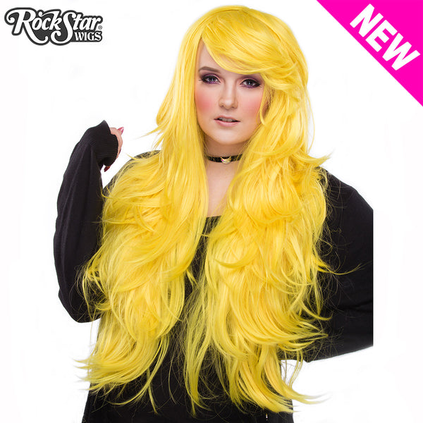 RockStar Wigs® <br> Hologram 32" - Yellow Mix -00619