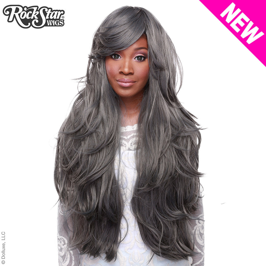 RockStar Wigs® <br> Hologram 32" - Dark Grey Pewter -00624