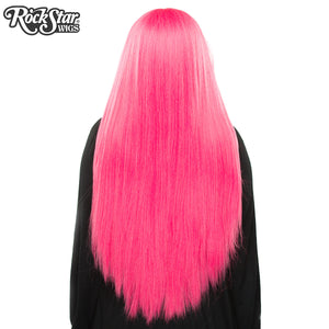 Lace Front Yaki Straight 32" - Atomic Hot Pink -00697