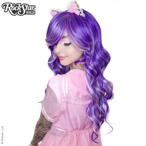 Gothic Lolita Wigs® <br> Duplicity™ Collection - Gleeful Grape (Purple/Pink Blend) -00026