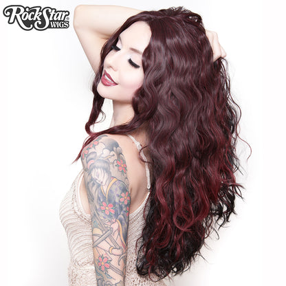 Lace Front Malibu - Black Burgundy -00725