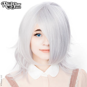 Cosplay Wigs USA™ <br> Boy Cut Shag - Silver -00299