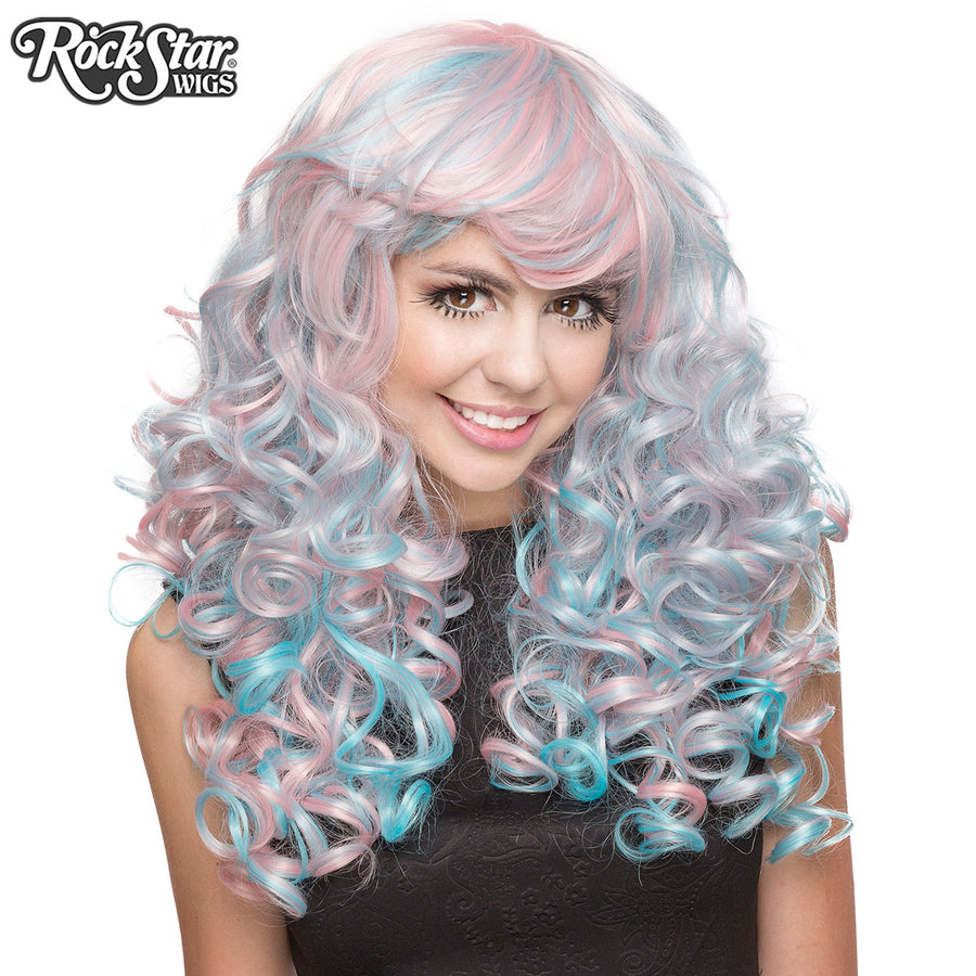 Gothic Lolita Wigs® <br> Baby Dollight™ Collection - 00013  Pink & Blue Blend