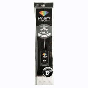 Prism Hair® Extension 12"- Black - 00734