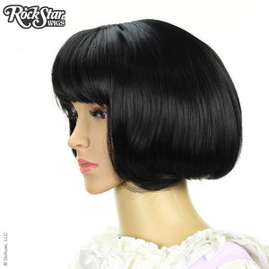 Gothic Lolita Wigs® <br> Lolibob Bob Wig - Black -00382