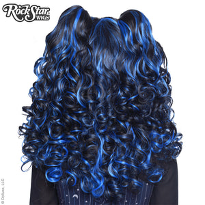 Gothic Lolita Wigs® <br> Baby Dollight™ Collection -00002 Black & Blue Blend