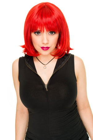 New Cosplay - Straight Bob -  Red 00846