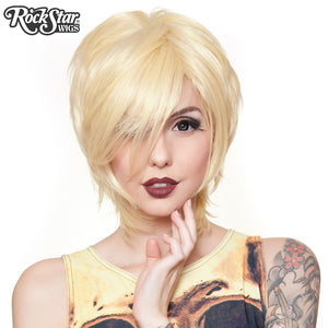 Cosplay Wigs USA™ <br> Boy Cut Long - Light Blonde -00279