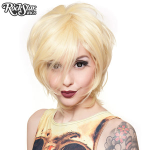 Cosplay Wigs USA™ <br> Boy Cut Long - Light Blonde -00279