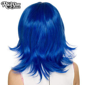 Cosplay Wigs USA™ <br> Boy Cut Shag - Royal Blue -00297