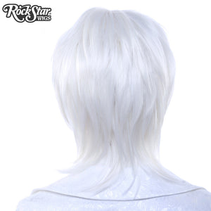 Cosplay Wigs USA™ <br> Boy Cut Long - White -00282