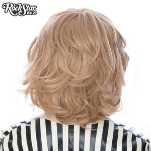 Cosplay Wigs USA™ <br> Boy Cut Short Shag - Milk Tea -00444