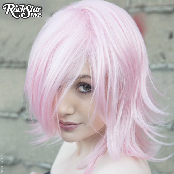 Cosplay Wigs USA™ <br> Boy Cut Shag - Light Pink -00294