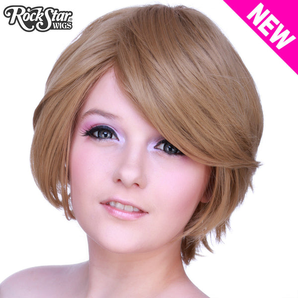 Cosplay Wigs USA™ <br> Boy Cut Short - Medium Brown -00265