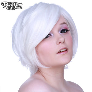 Cosplay Wigs USA™ <br> Boy Cut Short - White -00271