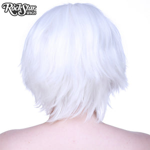 Cosplay Wigs USA™ <br> Boy Cut Short - White -00271