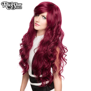 Gothic Lolita Wigs® <br> Classic Wavy Lolita™ Collection - Burgundy Mix -00037