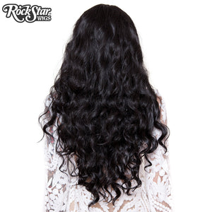 Gothic Lolita Wigs® <br>Classic Wavy Lolita™ Collection - Gypsy Kiss (Black) -00608