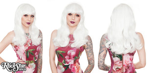 Gothic Lolita Wigs® <br> Straight Classic™ Collection - White 00715