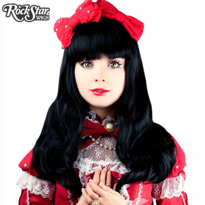 Gothic Lolita Wigs® <br> Straight Classic™ Collection - Black Mix -00030