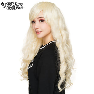 Gothic Lolita Wigs® <br> Classic Wavy Lolita™ Collection - Platinum Blonde- 00466