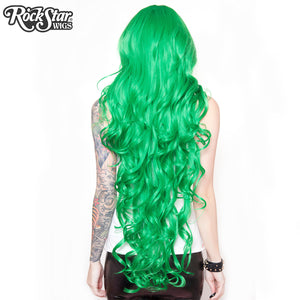 Cosplay Wigs USA™ <br> Curly 90cm/36" - Emerald Green -00324
