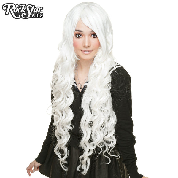 Cosplay Wigs USA™ <br> Curly 90cm/36" - White -00336