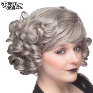 Gothic Lolita Wigs® <br> Curly Bob™ - Silver - 00717