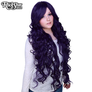 Cosplay Wigs USA™ <br> Curly 90cm/36" - Purple Black -00331