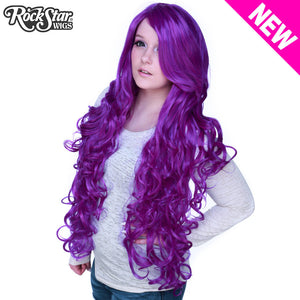 Cosplay Wigs USA™ <br> Curly 90cm/36" - Purple Mix -00554