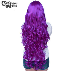 Cosplay Wigs USA™ <br> Curly 90cm/36" - Purple Mix -00554