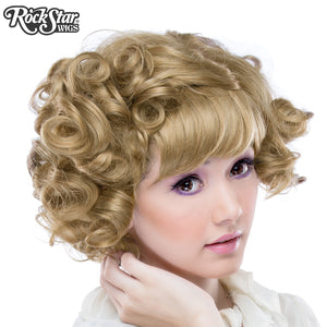 Gothic Lolita Wigs® <br> Curly Bob™ - 00021  Milk Tea Mix