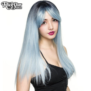 RockStar Wigs®  Bella Dark Root™ Collection - Ice Blue  -00823