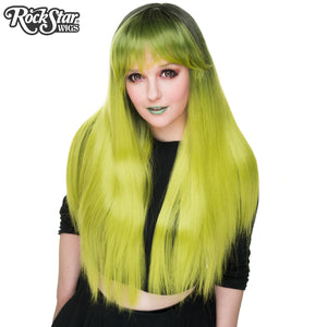 RockStar Wigs® Bella Dark Root™ Collection - Lime Green -00519