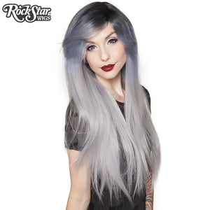 RockStar Wigs®  Bella Dark Root™ Collection - Silver -00056