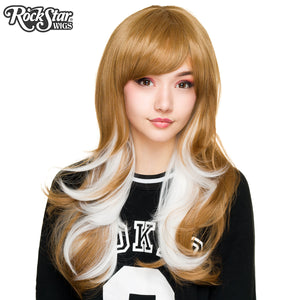 RockStar Wigs® <br> Downtown Girl™ Collection - Light Brown & White- 00154