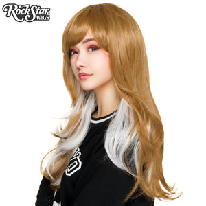 RockStar Wigs® <br> Downtown Girl™ Collection - Light Brown & White- 00154