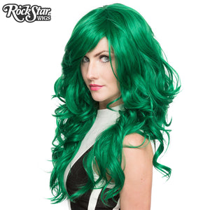 RockStar Wigs® <br> Farrah™ Collection - Emerald Jade Green- 00454