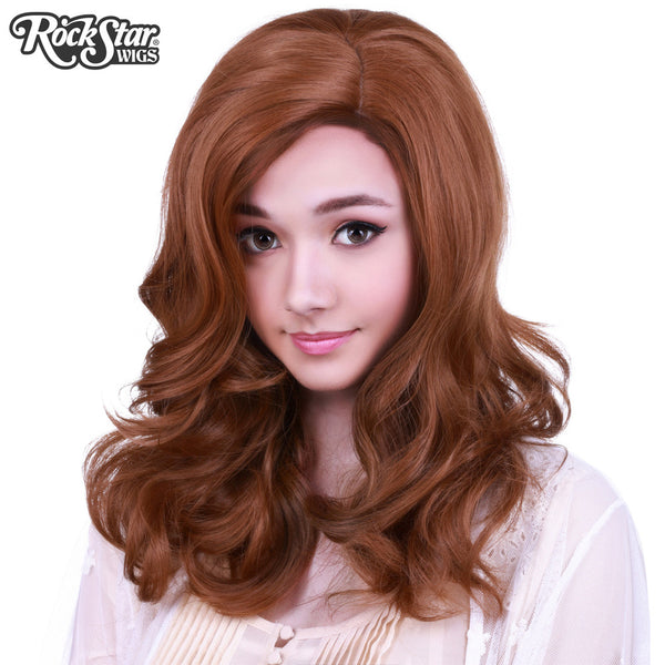 Lace Front Glamour Gal - Caramel Brown Mix -00572