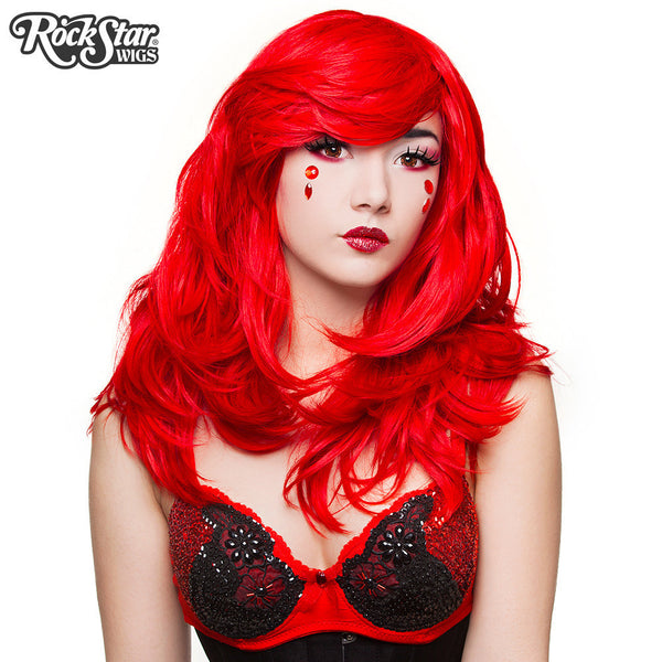 RockStar Wigs® <br> Hologram 22" - Jem Red - 00640